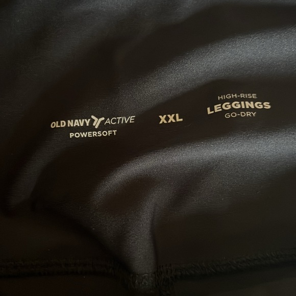 NWT women’s old navy powersoft high rise 7/8 ankle leggings size XXL - Picture 8 of 8